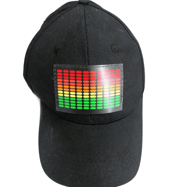 DJ LED Flashing Sound Activated Equalizer E-Q Rave Light Up