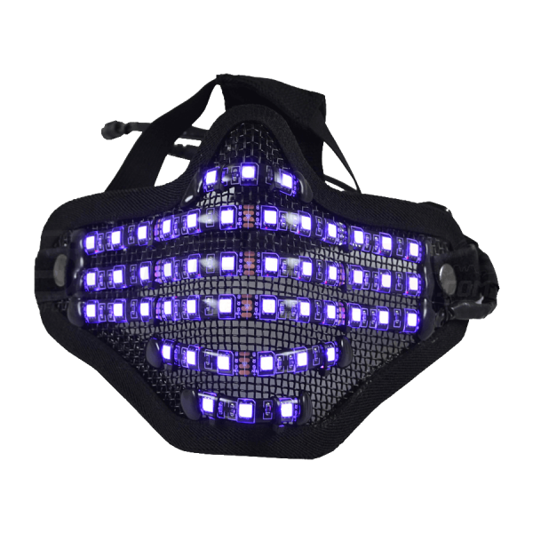 Light Up Rave Mask ,EDM Mask