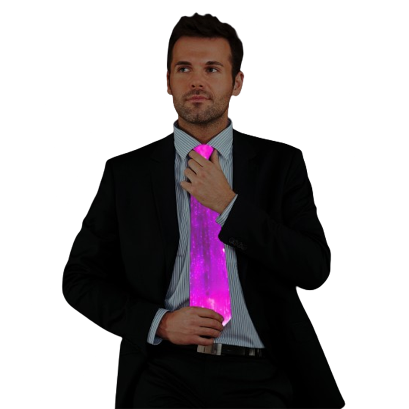 Men’s Fiber Optic Light Up Neck Tie main