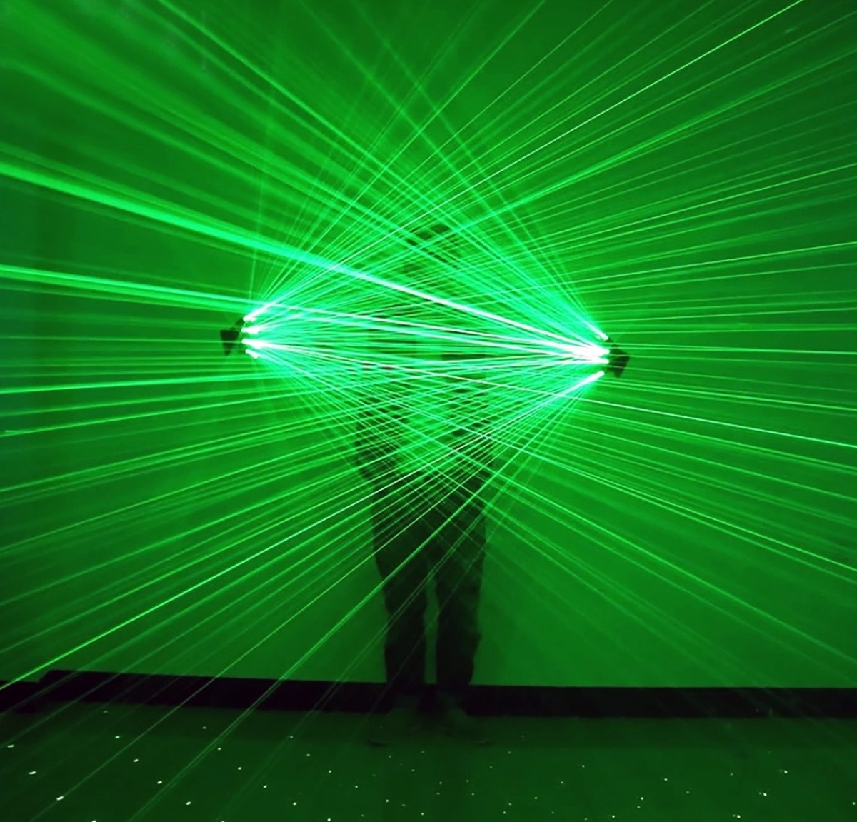 Green Light Up Gloves Awesome Rave Item Light Up Wear