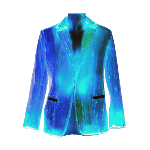 Fiber Optic LED Suit Jacket