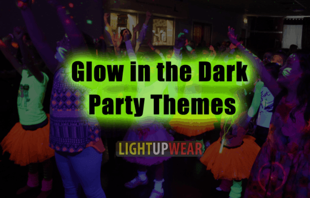 glow in the dark party themes