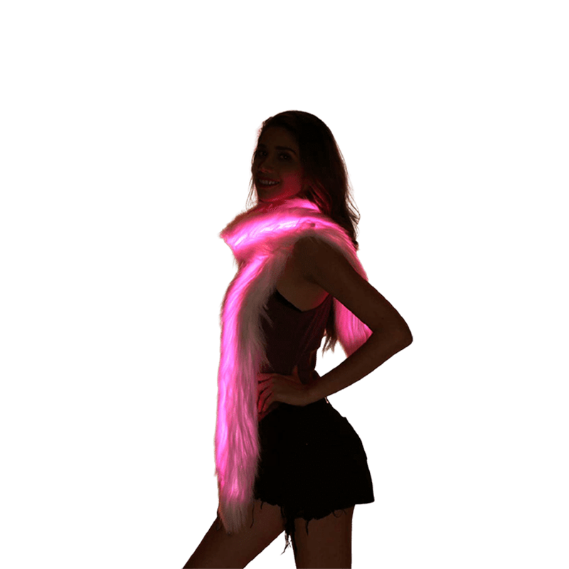 Light Up LED Boa Scarf