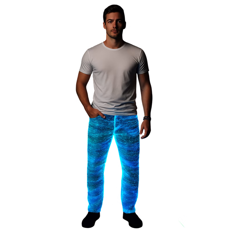 Fiber Optic LED Pants