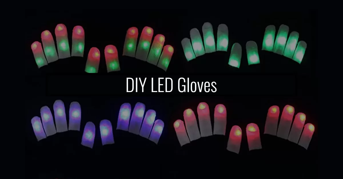 DIY LED Gloves