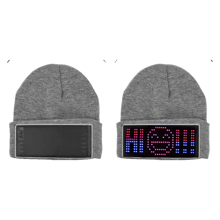 LED DIY Shining Beanie Light Up Wear
