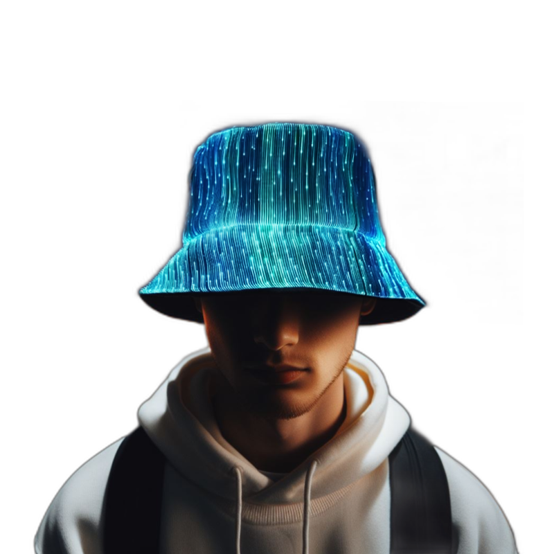 Light Up LED Bucket Hat